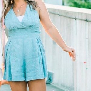 Small blue amuse society romper